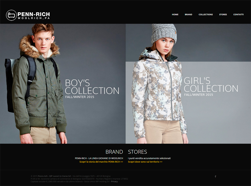 Nuovo sito Penn-Rich Italia