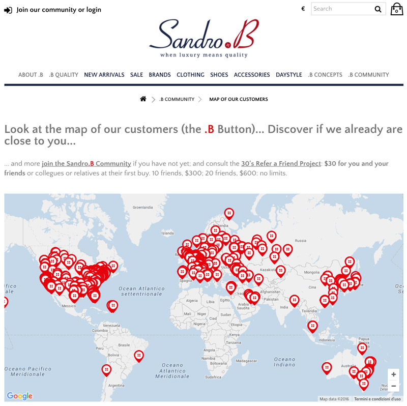 map of our customer sandrob