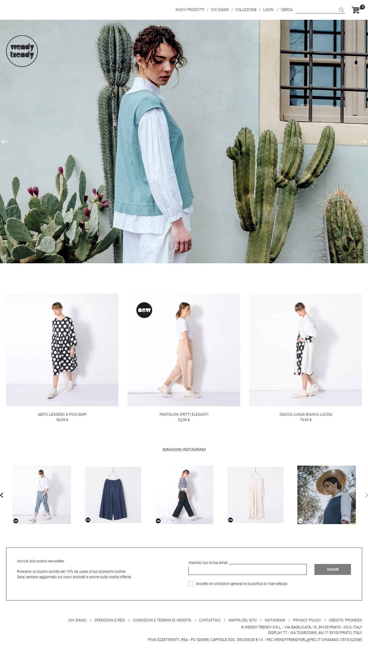 ecommerce b2c Wendy Trendy