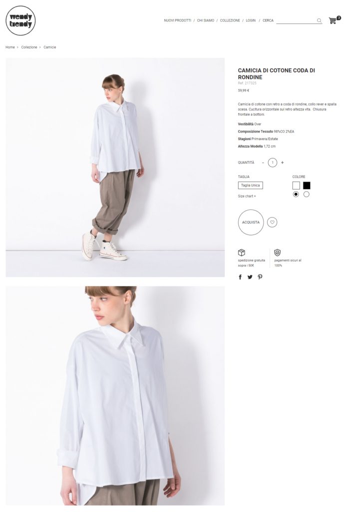 Wendy trendy hotsell camicie